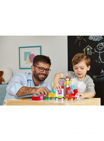 38-Piece Dr. Seuss Green Eggs And Ham Train Building Set