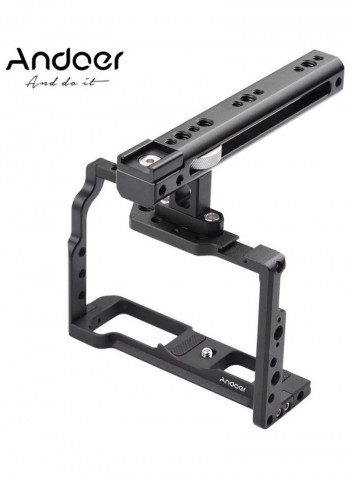 Aluminum Alloy Protective Camera Cage Kit Black