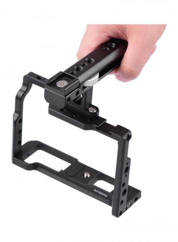 Aluminum Alloy Protective Camera Cage Kit Black