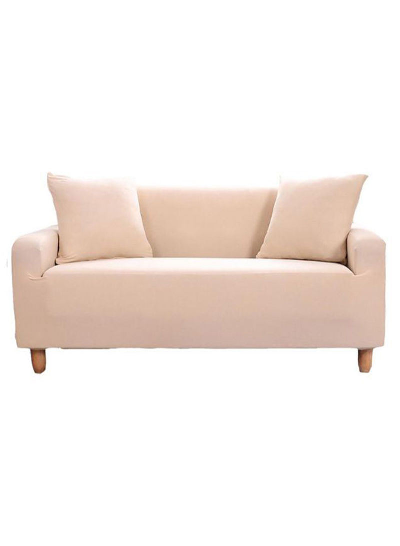 Stretchable Elastic Sofa Slipcover Beige