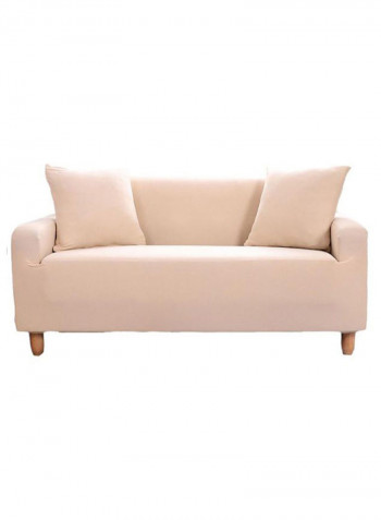 Stretchable Elastic Sofa Slipcover Beige