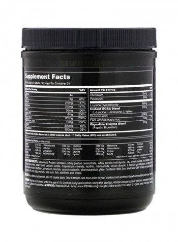 Amino Tech Dietary Supplement - 375 Tablets