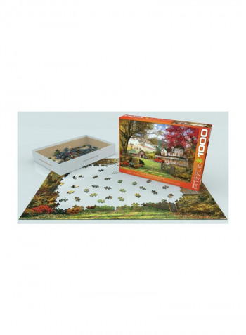 1000-Piece Old Pumpkin Farm Jigsaw Puzzle Set 6000-0694