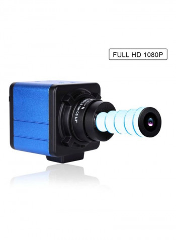 Full HD Webcam With Microphone And Holder 6.5x5x5centimeter Blue/Black