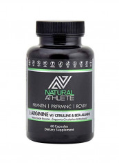 L Arginine And Citrulline Nitric Oxide Workout Dietary Supplement - 60 Capsules
