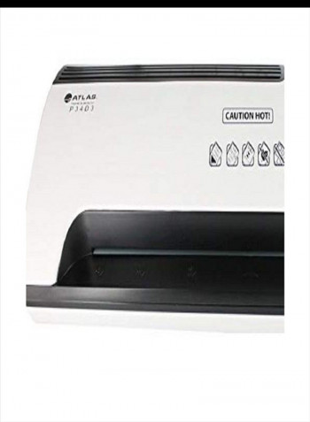 A3 Portable Laminating Machine White/Black