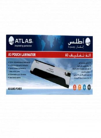 A3 Portable Laminating Machine White/Black