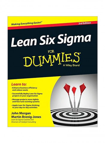 Lean Six Sigma For Dummies Paperback 3