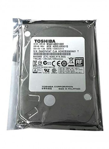 SATA Internal Hard Drive 1TB Silver
