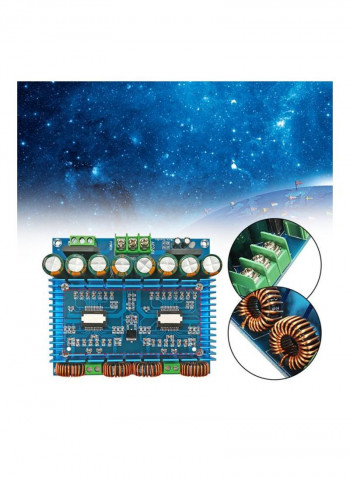 Dual Chip D Digital Amplifier Board XD1261100 Blue/Green