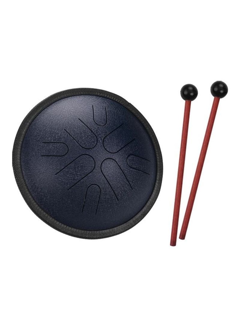 Portable Steel Tongue Drum With Sticks