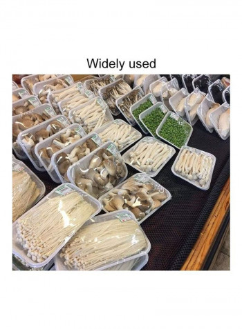 14 Kg Thickened Fresh Tray Disposable Multicolour 45 x 36 x 28centimeter