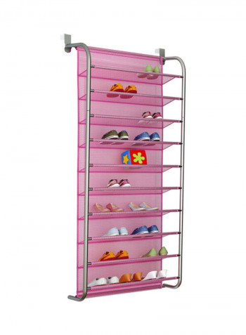 10-Tier Shoe Rack Set Multicolour