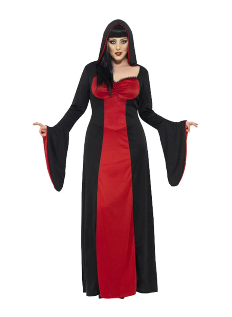 Dark Temptress Hooded Costume L