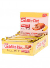 Pack Of 12 Carbrite Diet Chocolate Covered Banana Nut With Almonds Cookies