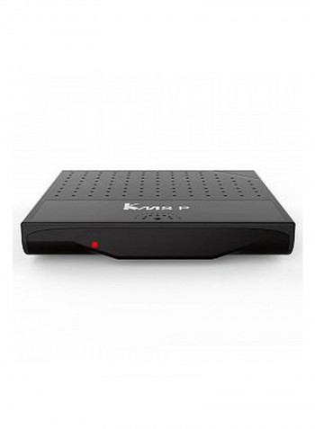 KM8P Airplay Miracast Android TV Box - EU Plug V2706 Black