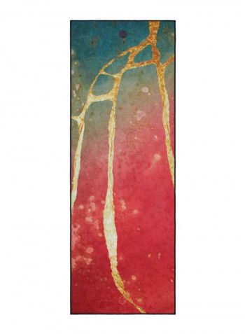 Yogitoes Skid Less Mat Towel Multicolour 172 x 61centimeter