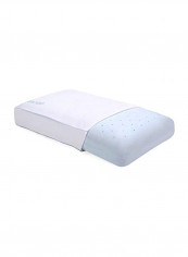 Memory Foam Pillow With Cool Pass Cover White 16x22x4.5inch