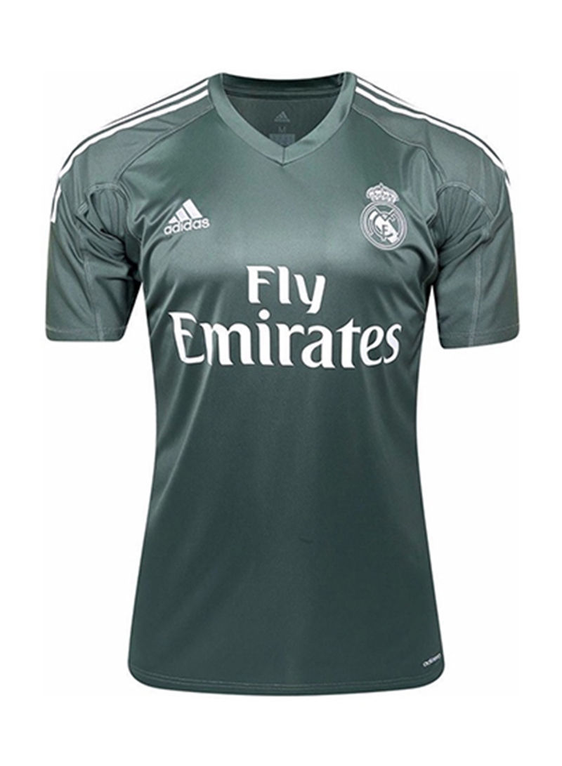 Real Madrid Training Sport T-Shirt Green
