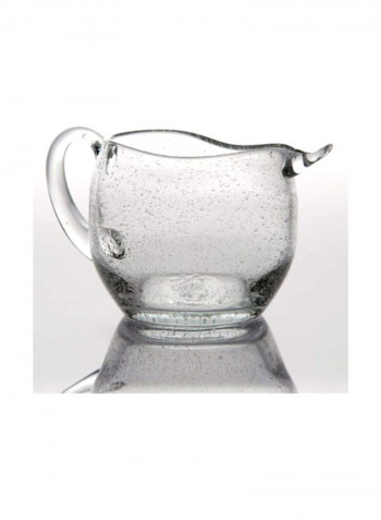Bubble Pitcher Clear 5.5x9.75inch