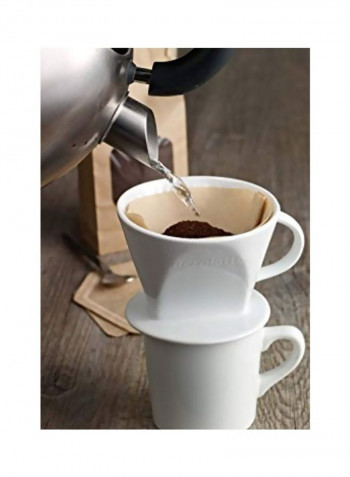 Ceramic Coffee Dripper White