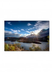 Sunroom Ii Canvas Wall Art White/Gold 14 x 14inch