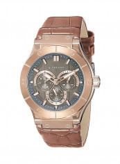 Men's Water Resistant Leather Analog Watch 1776 04