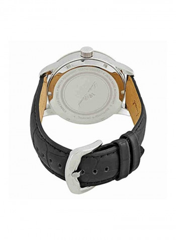 Men's Water Resistant Quartz Watch LP-40019-02S-BLC