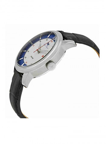 Men's Water Resistant Quartz Watch LP-40019-02S-BLC