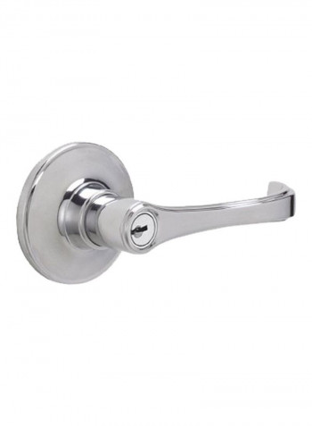 Torino Keyed Entry Lever Silver 6.8x5.8x3.2inch