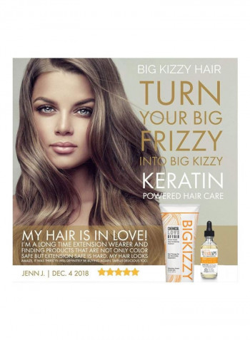 Keratin Hair Therapy Conditioner With Booster Hair Oil