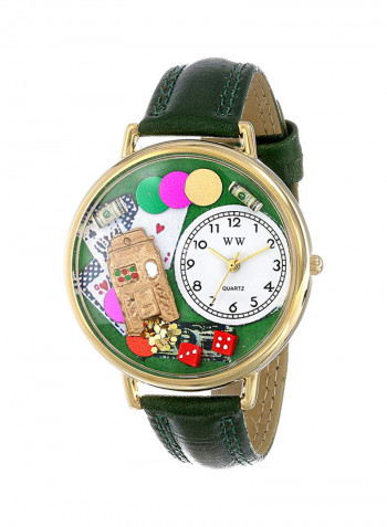 Kids' Casual Leather Quartz Analog Wrist Watch G-0430005