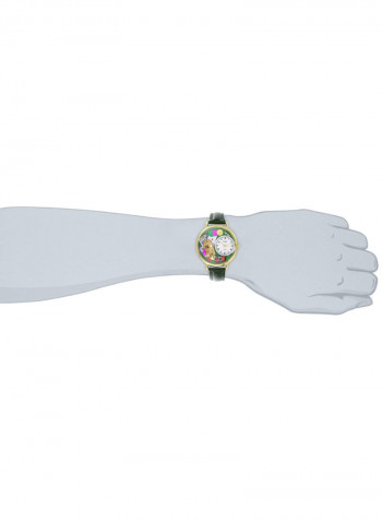 Kids' Casual Leather Quartz Analog Wrist Watch G-0430005