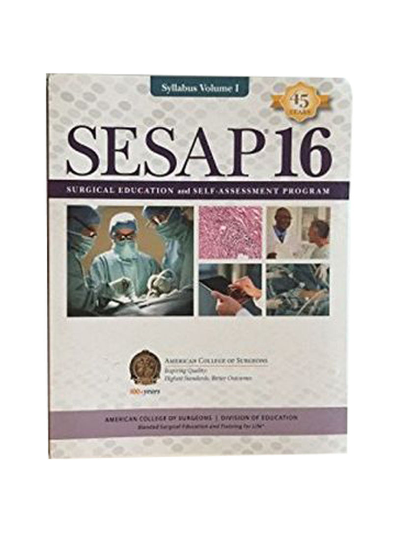 SESAP 16: Surgical Education And Self Assesment Program Paperback 14