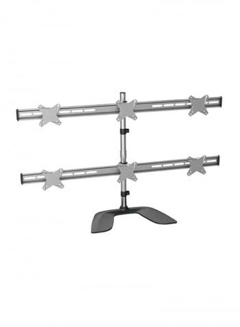 Monitor Adjustable Mount Silver