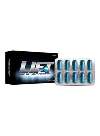 Rise To Your Potential Dietary Supplement - 10 Capsules