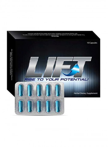 Rise To Your Potential Dietary Supplement - 10 Capsules