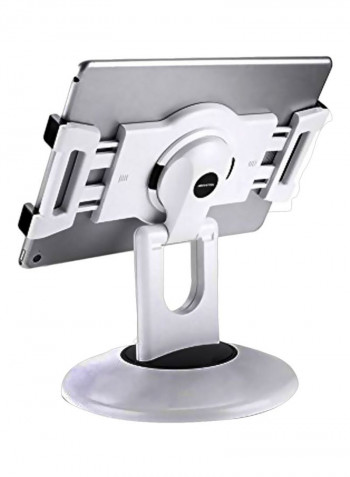 Rotating Tablet Stand White