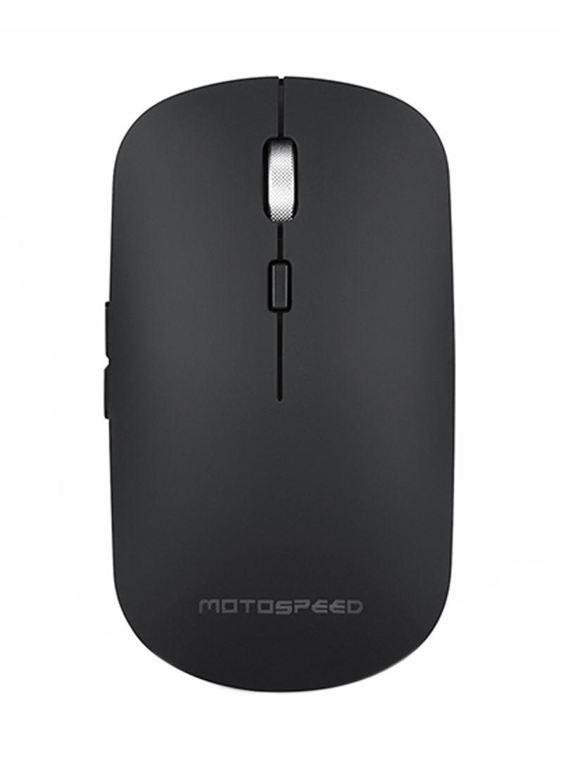 BG60 Optical Wireless Mouse 10.8 x 6.1 x 2.9centimeter Black