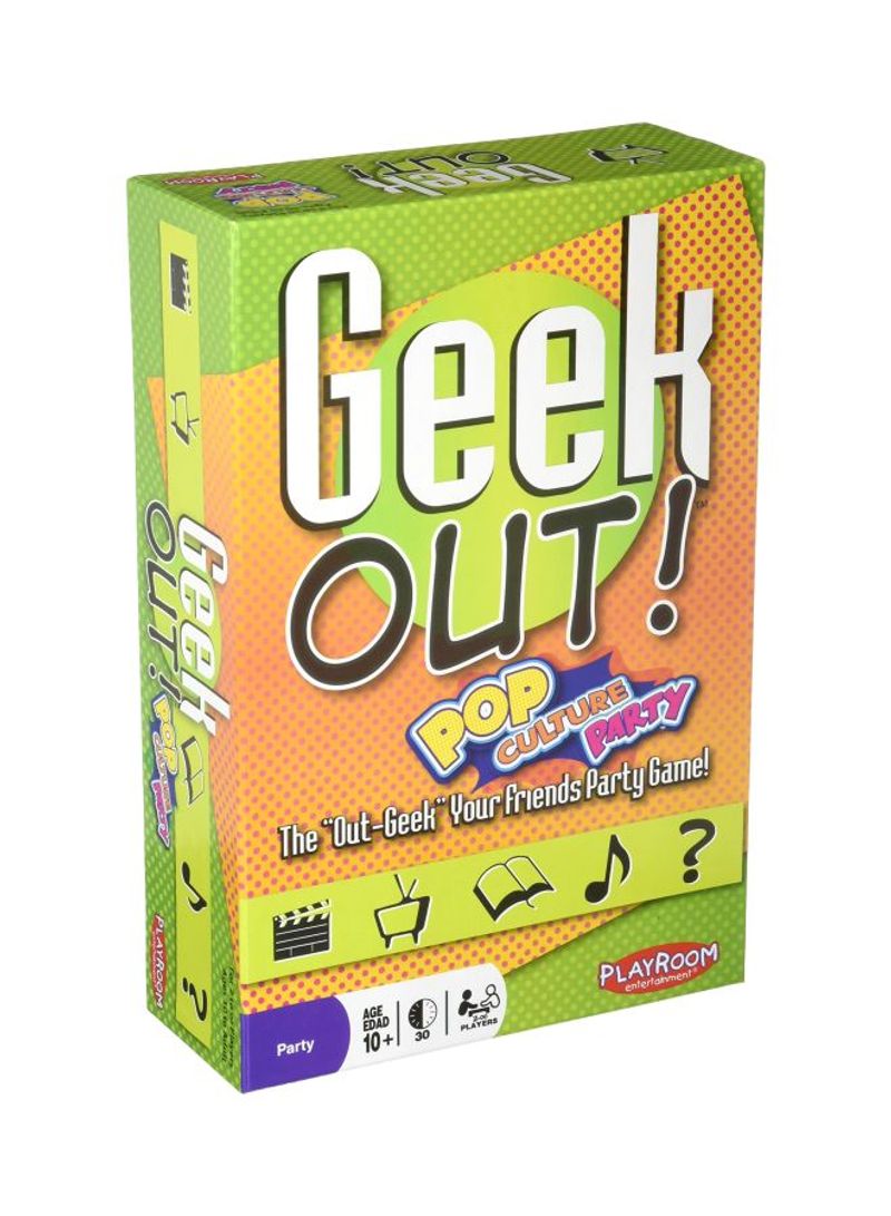 Geek Out! POP Culture Party Card Game 66201