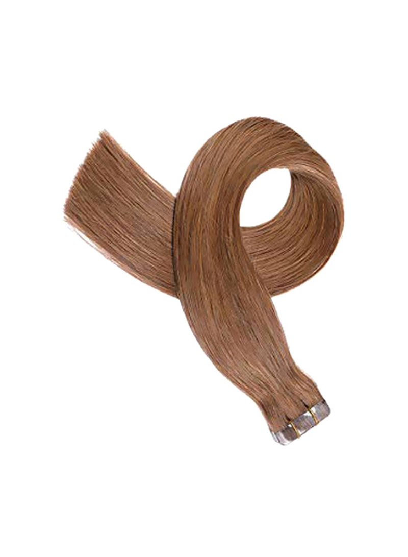 Double Sided Adhesive Hair Extension Tape Brown 18inch