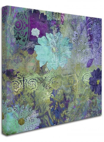 Kismet Canvas Wall Art Multicolour 14 x 14inch