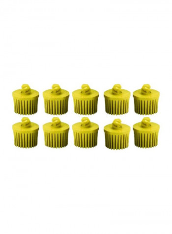 10-Piece Roloc Bristle Disc