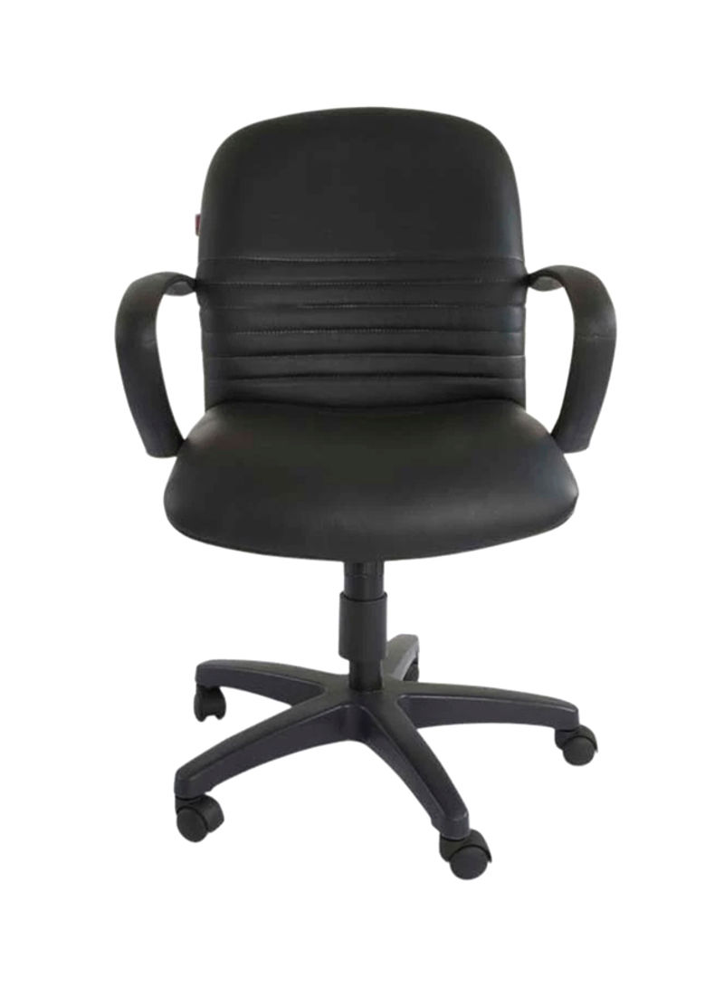 Alexandra Low Back Chair Black 51x47centimeter