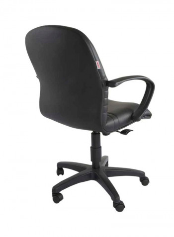 Alexandra Low Back Chair Black 51x47centimeter