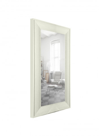Rhode Framed Mirror white 98 x 200centimeter