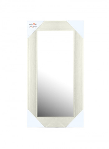 Rhode Framed Mirror white 98 x 200centimeter