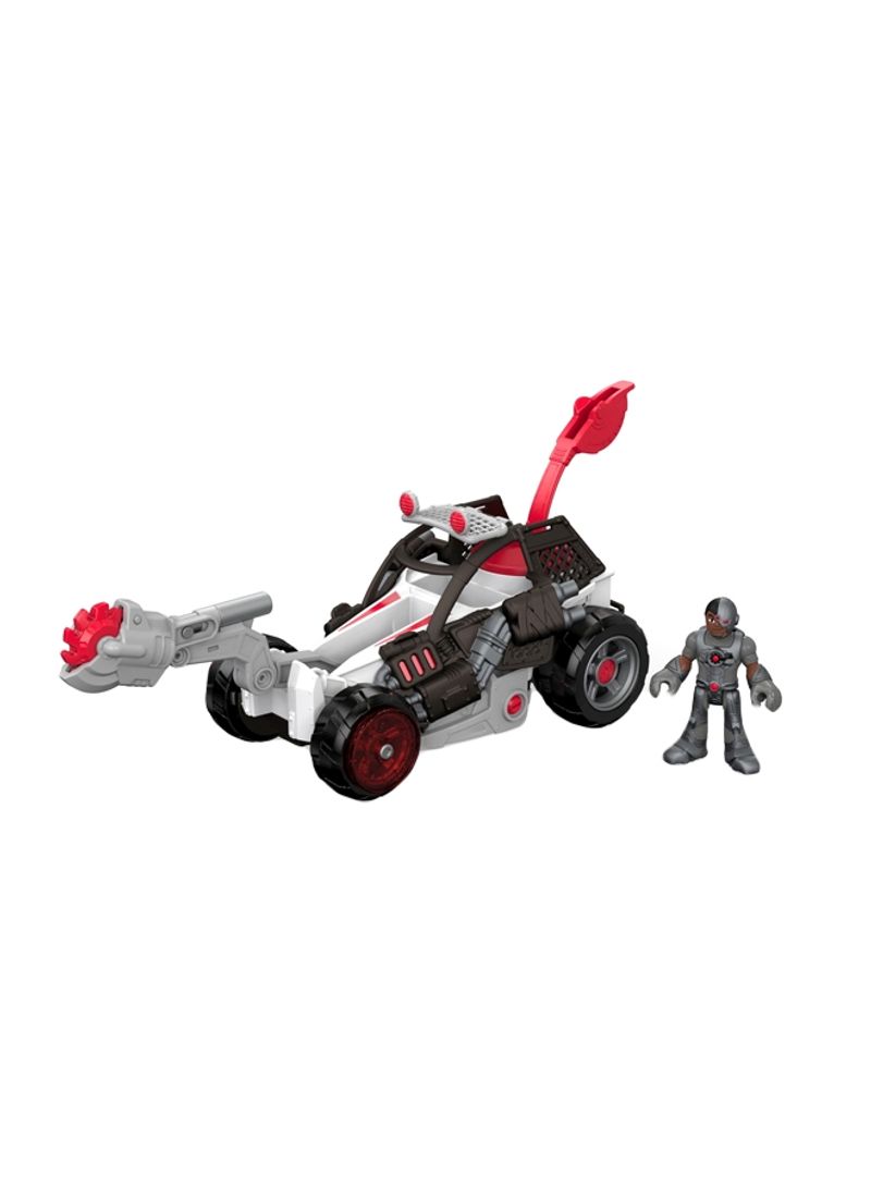 Streets Of Gotham City Cyborg And Saw Buggy Action Figure DRY87