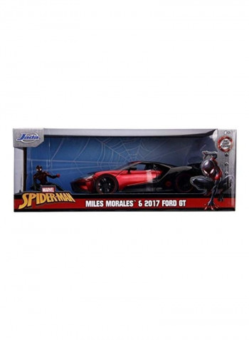 Diecast Ford Car With Spiderman Action Figure 5x13x7inch