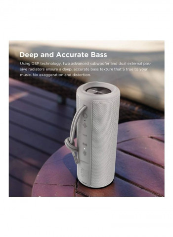 Portable Bluetooth Wireless Speaker Grey